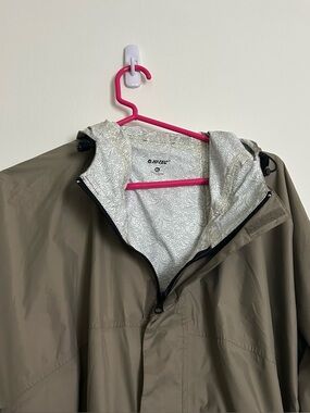 HI-TEC Tan Hooded Rain Jacket
